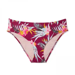 Shade & Shore Women's Resort Mid Rise Full Bikini Bottom Swim Suit