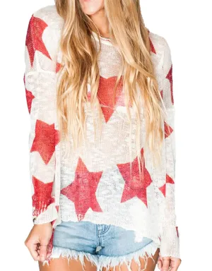 Show Me Your Mumu Bonfire Sweater in Stars