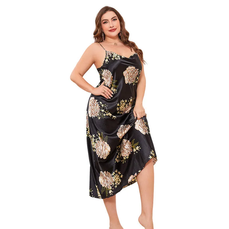 Silk Fashion Casual Pajamas
