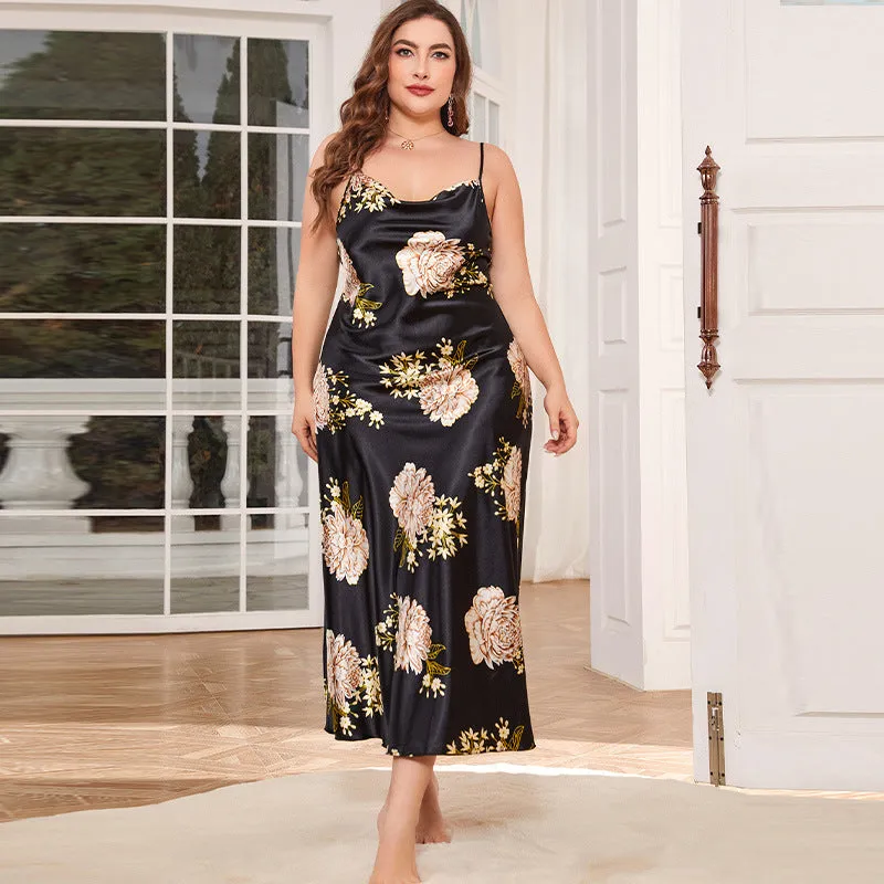 Silk Fashion Casual Pajamas