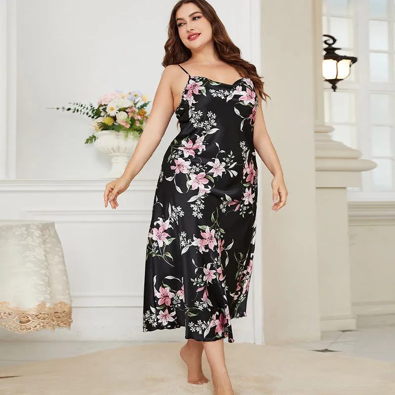 Silk Fashion Casual Pajamas