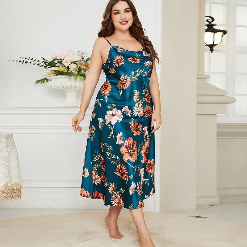 Silk Fashion Casual Pajamas