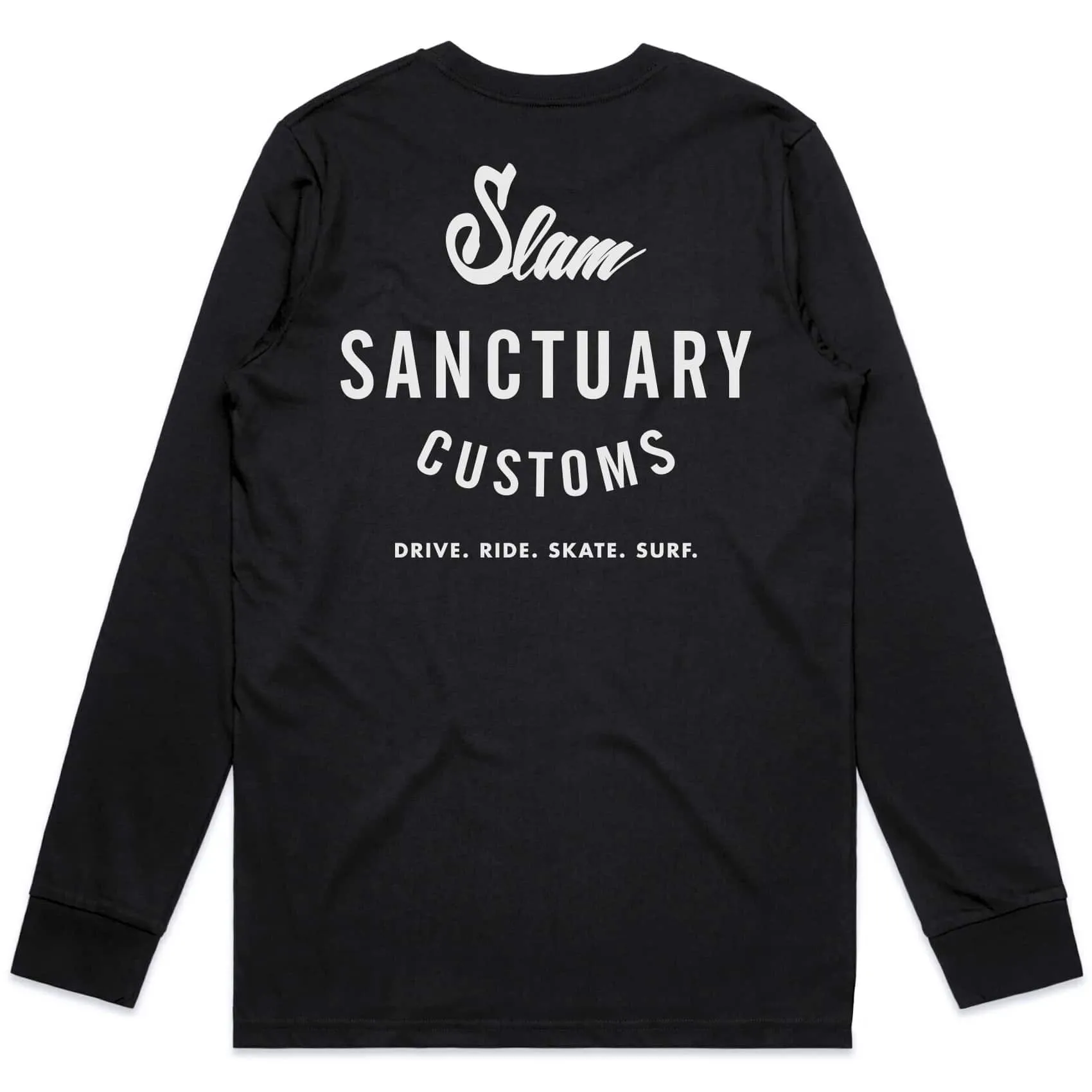 SLAM SANCTUARY CUSTOMS LONG LEEVE T-SHIRT