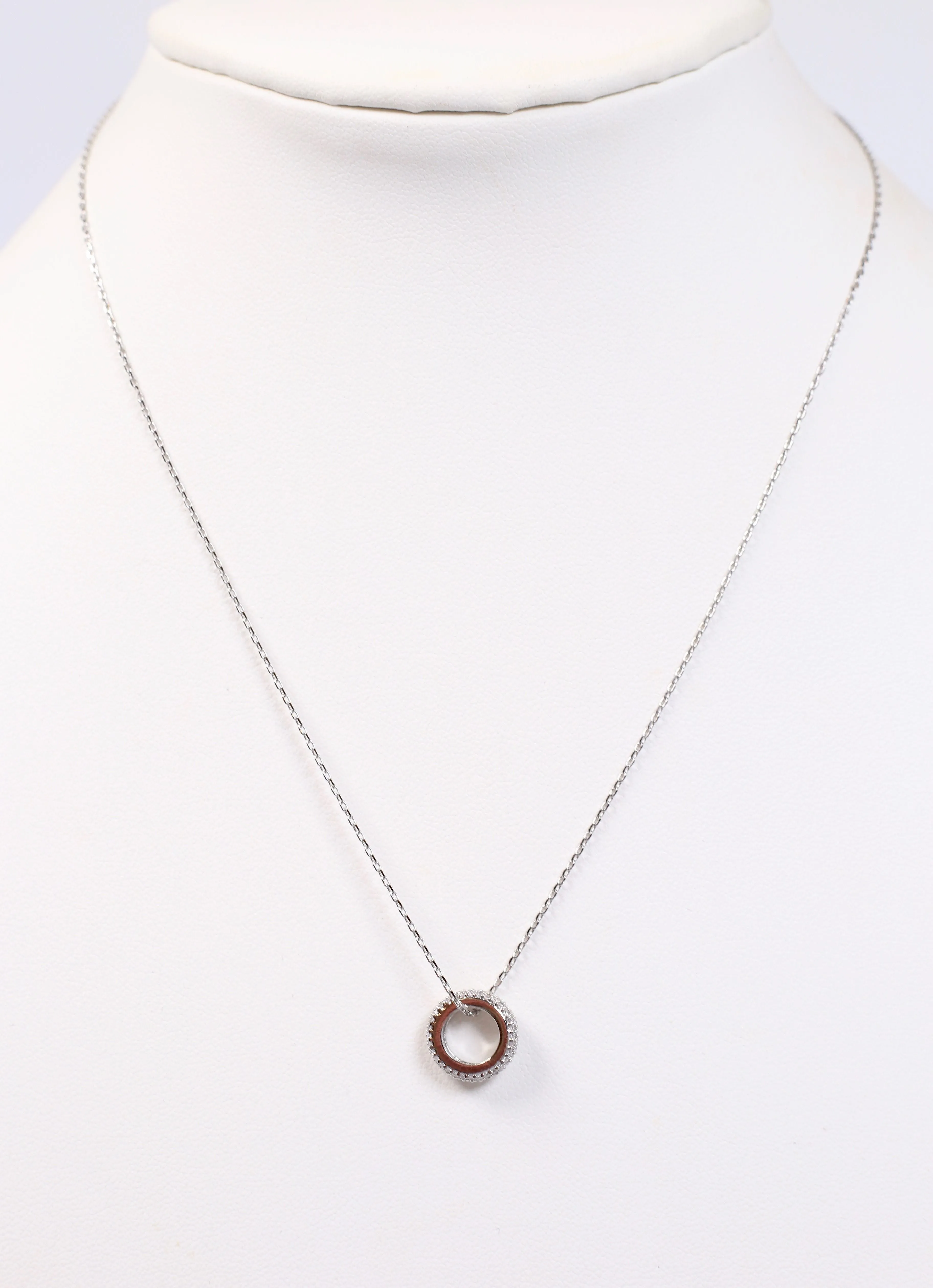 Small Joys CZ Necklace SILVER