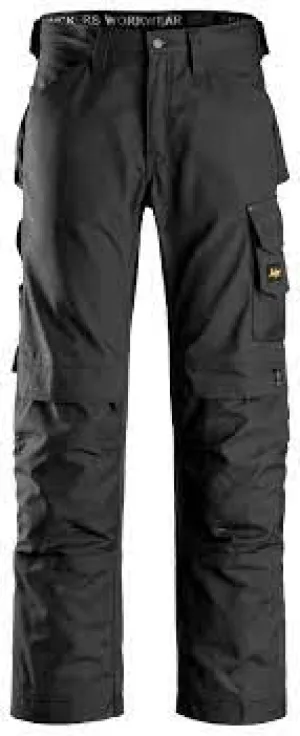 Snickers Craftsmen Holster Trousers Canvas Black