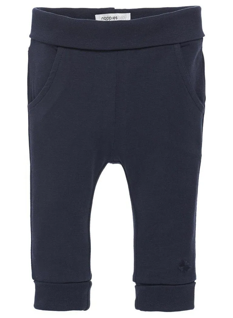 Soft Jersey Trousers - Navy