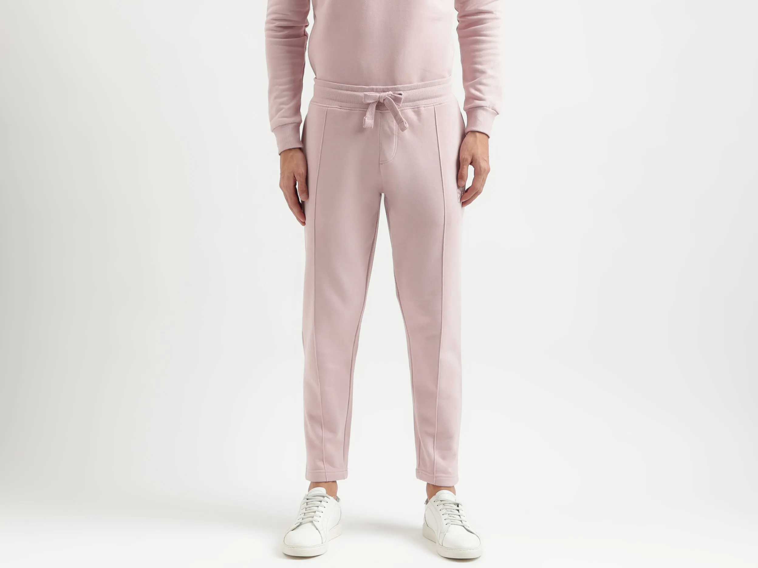 Solid Pattern Regular Fit Trousers