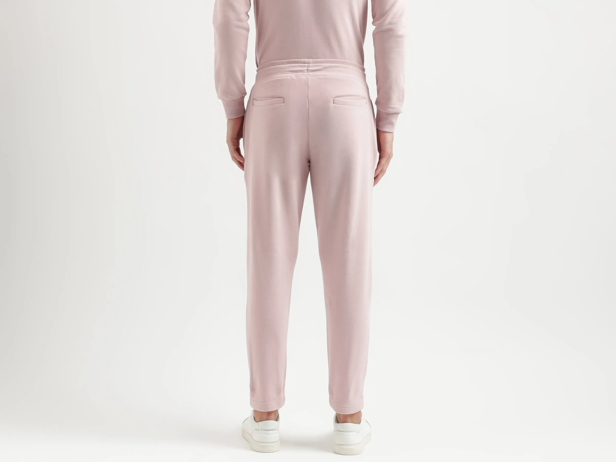 Solid Pattern Regular Fit Trousers