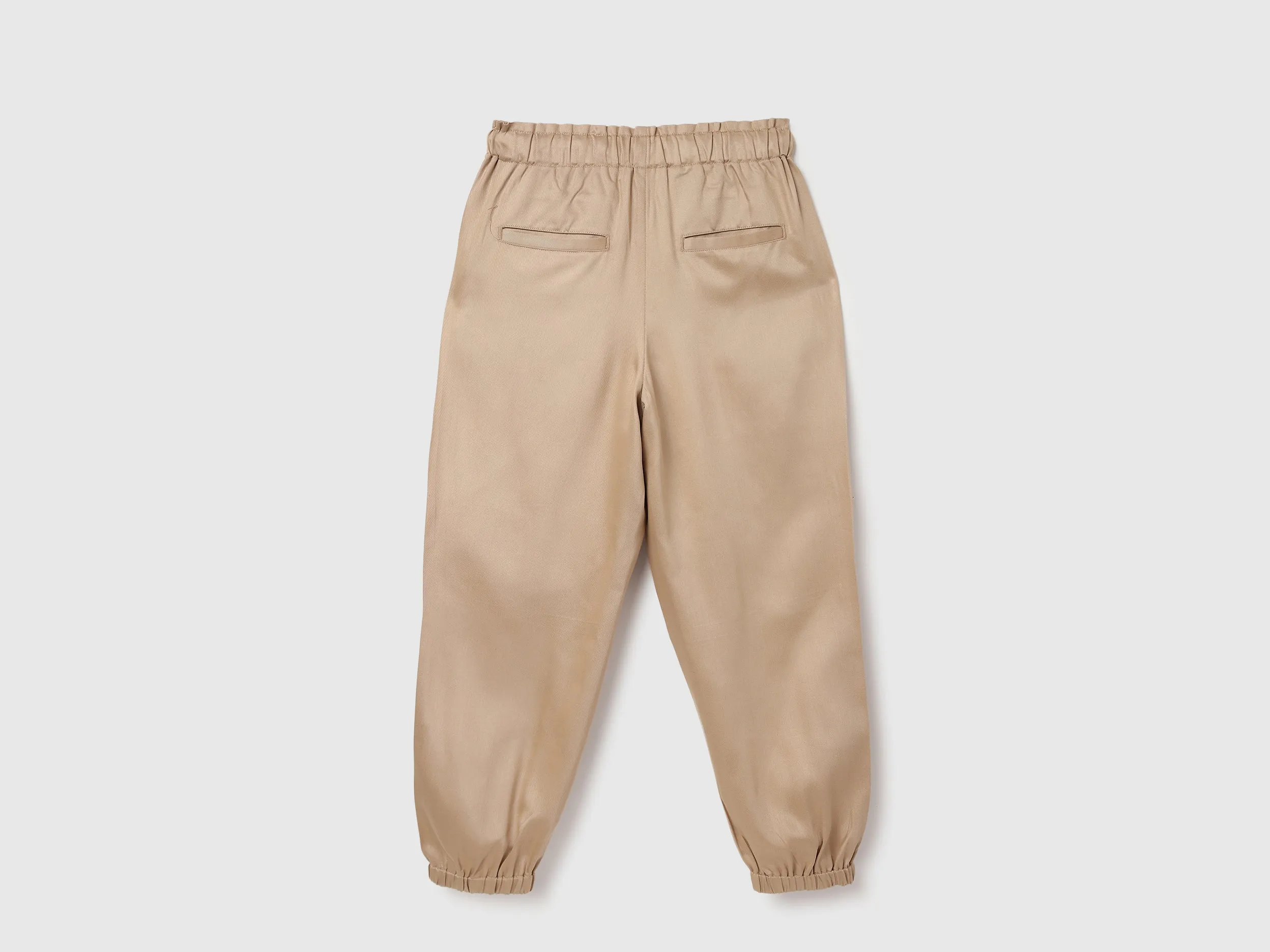 Solid Regular Fit Trousers