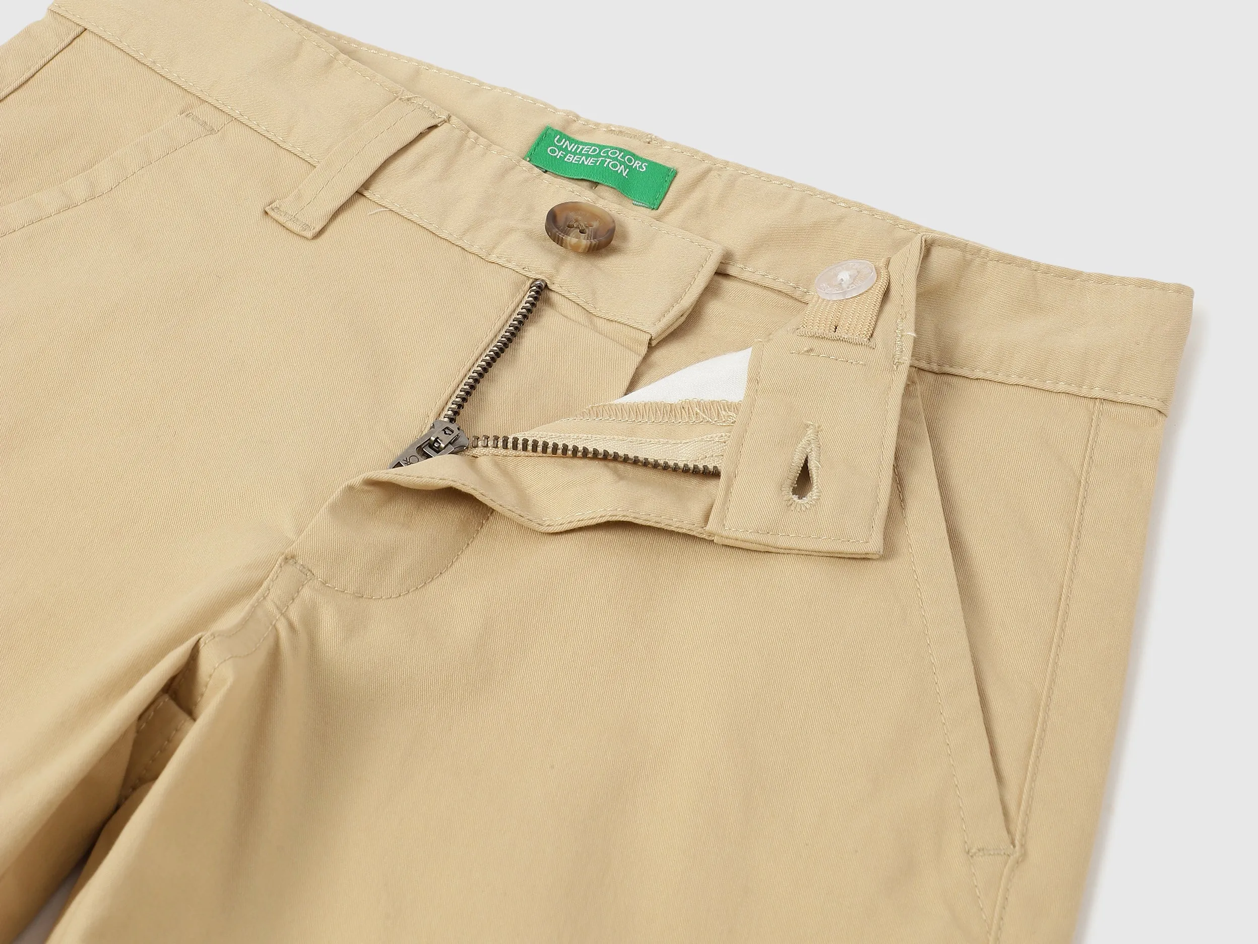 Solid Regular Fit Trousers