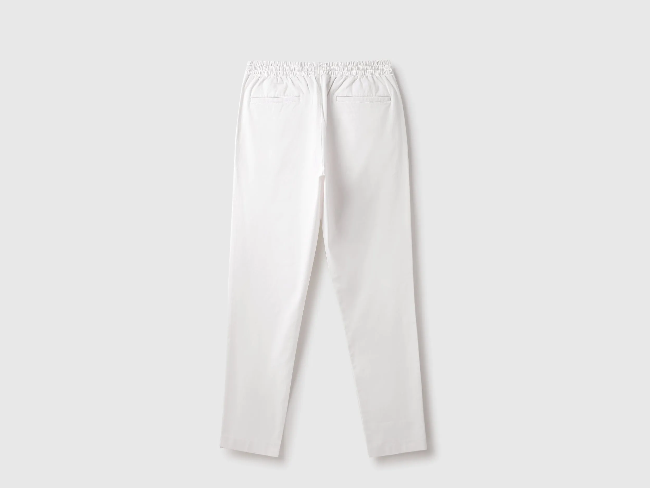 Solid Relaxed Fit Trousers
