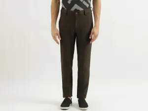 Solid Slim Fit Trousers