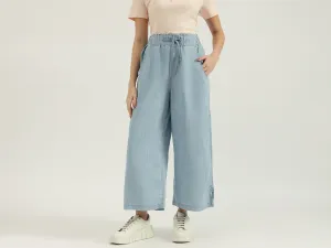 Solid Wide Leg Pants
