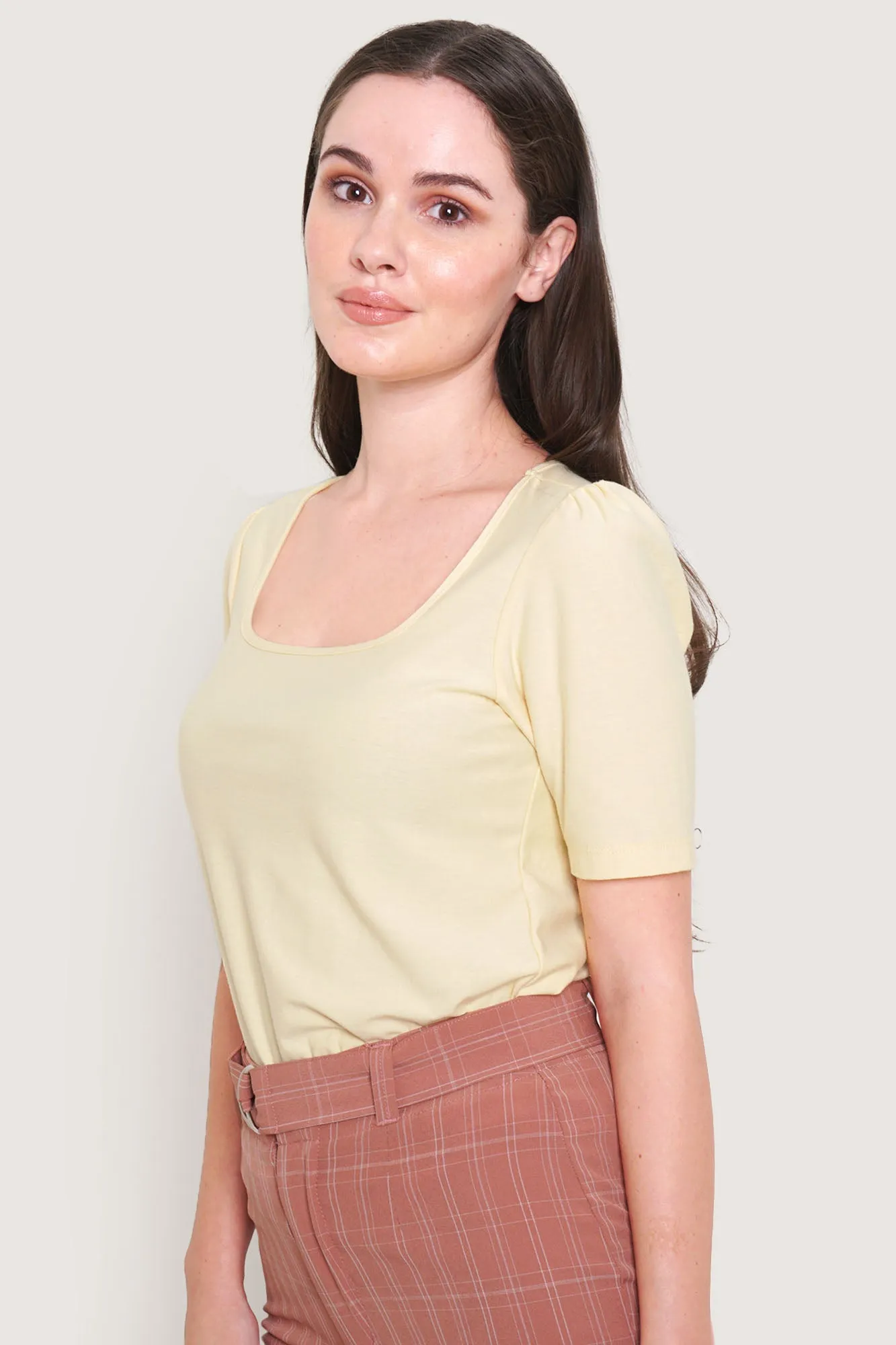 Square Neck Tee