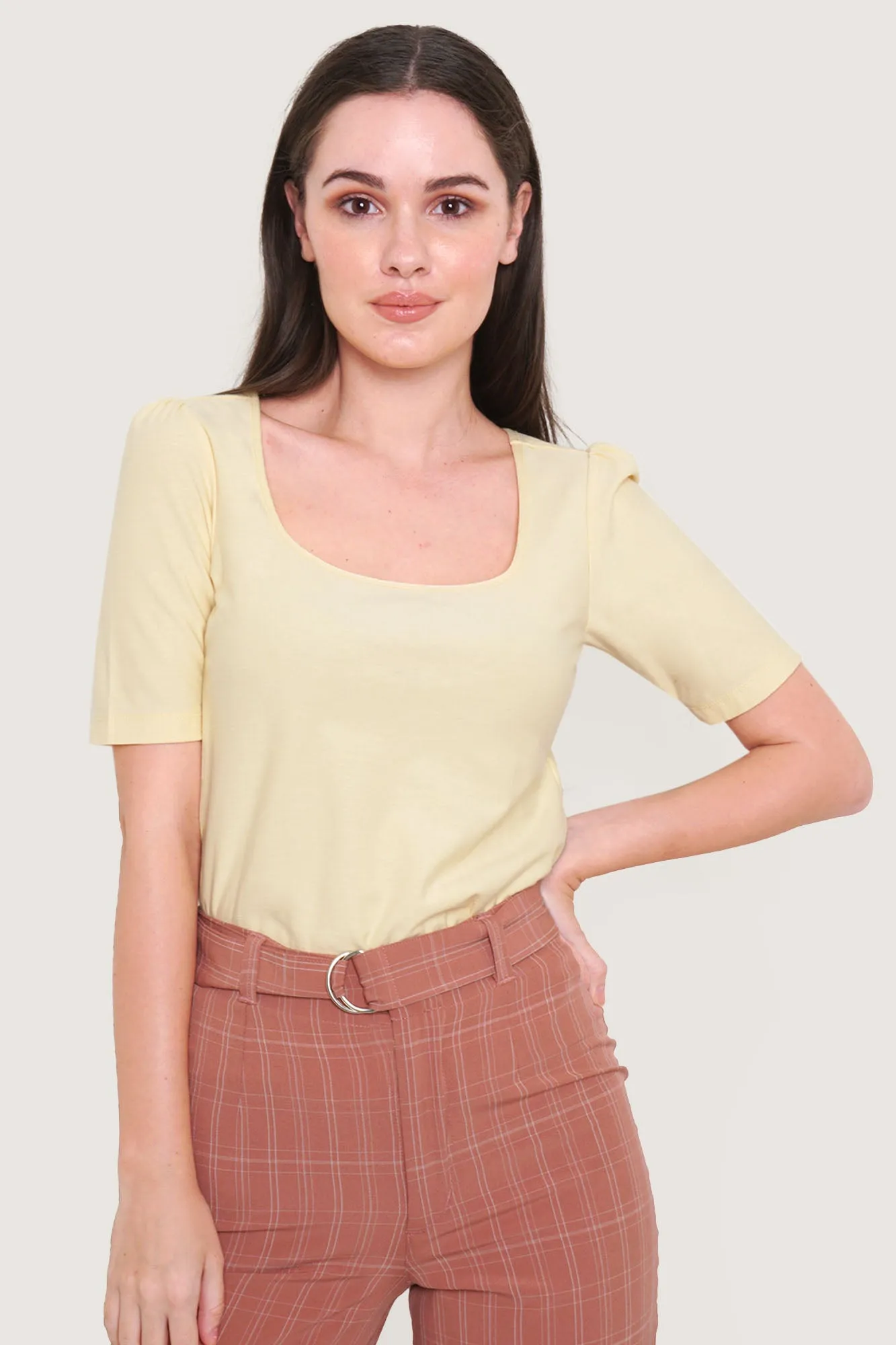 Square Neck Tee