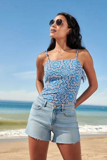 Super Soft Denim Shorts