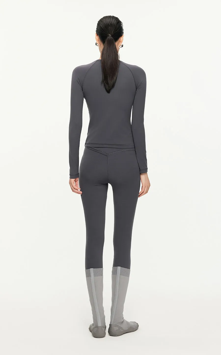 T-shirt /JNBY Elastic Long-sleeved T-shirt