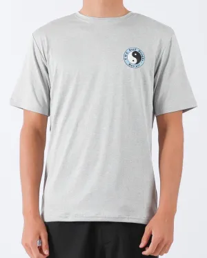 T&C OG LOGO SURF TEE UPF 50  - LIGHT GREY