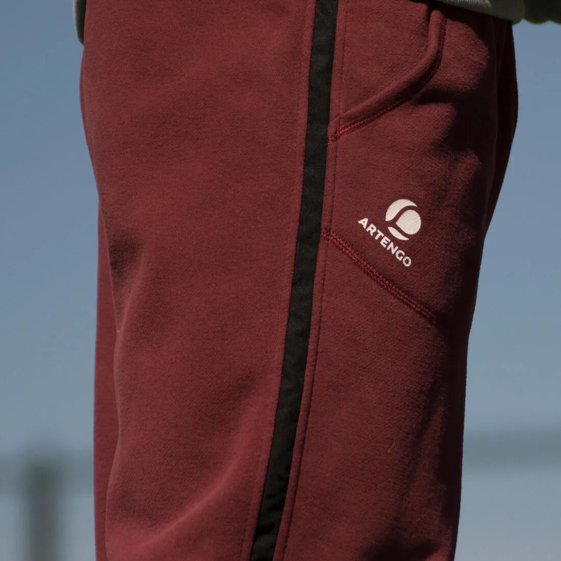 Tennis Badminton Padel Trousers - Burgundy