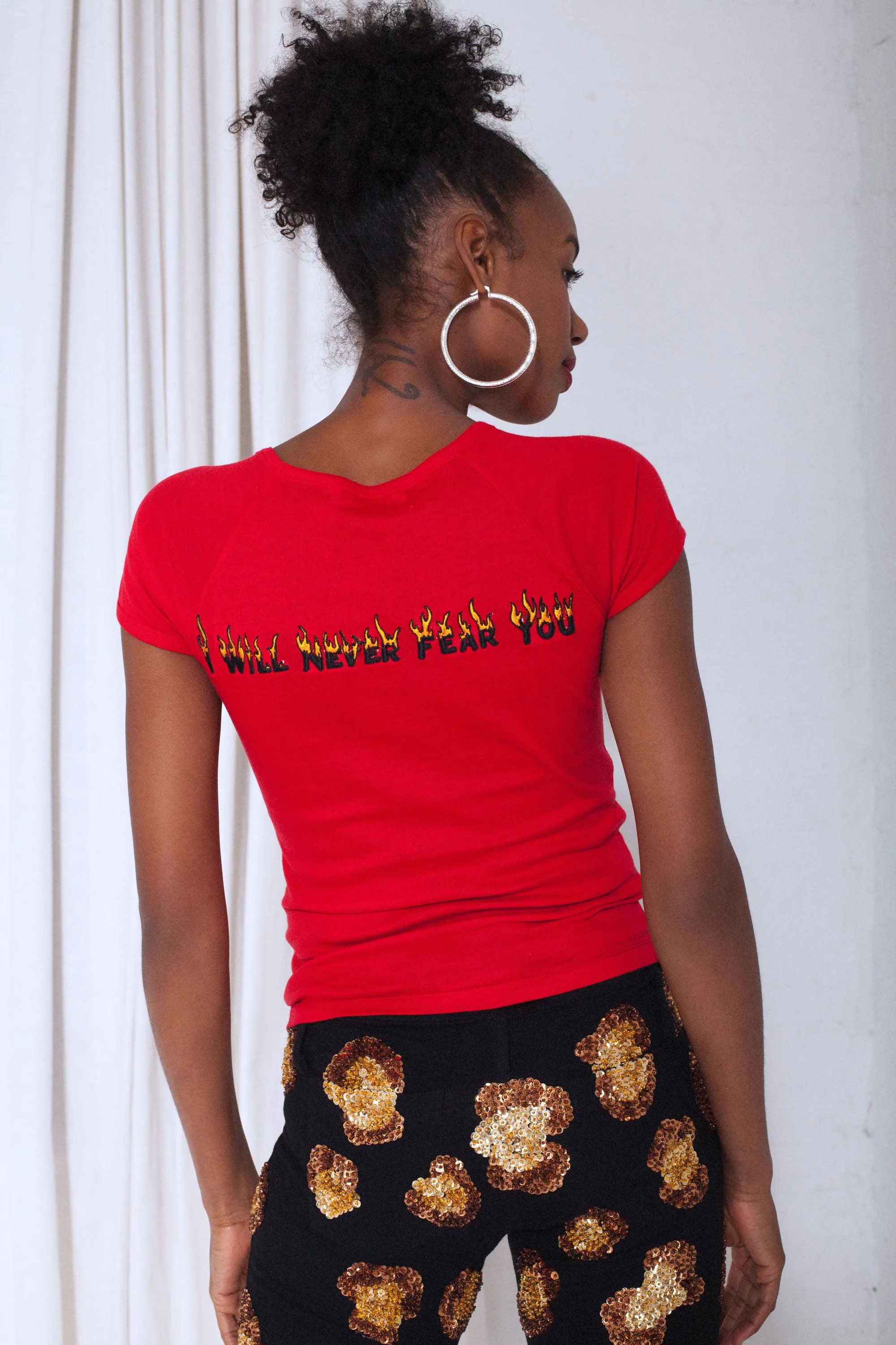 The YWNOM Fire Tee