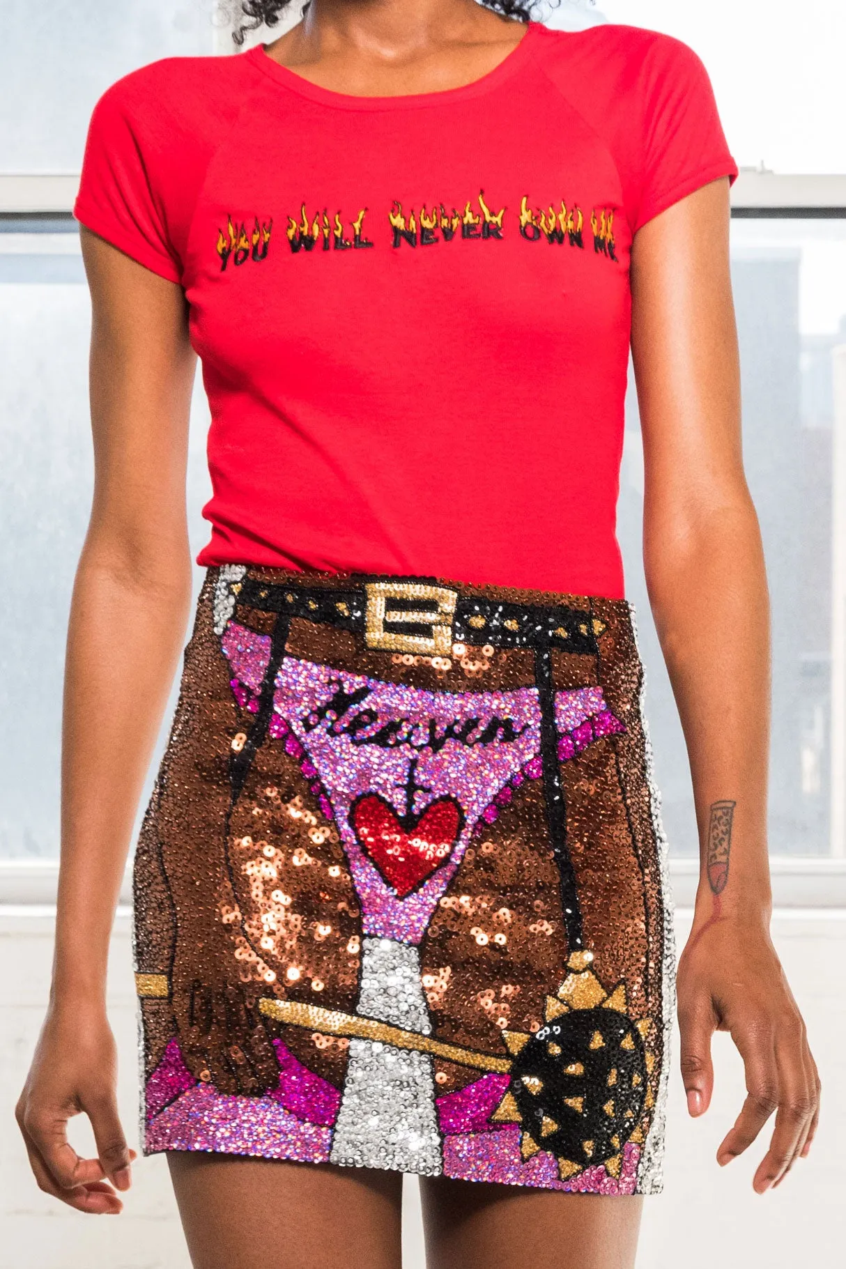 The YWNOM Fire Tee