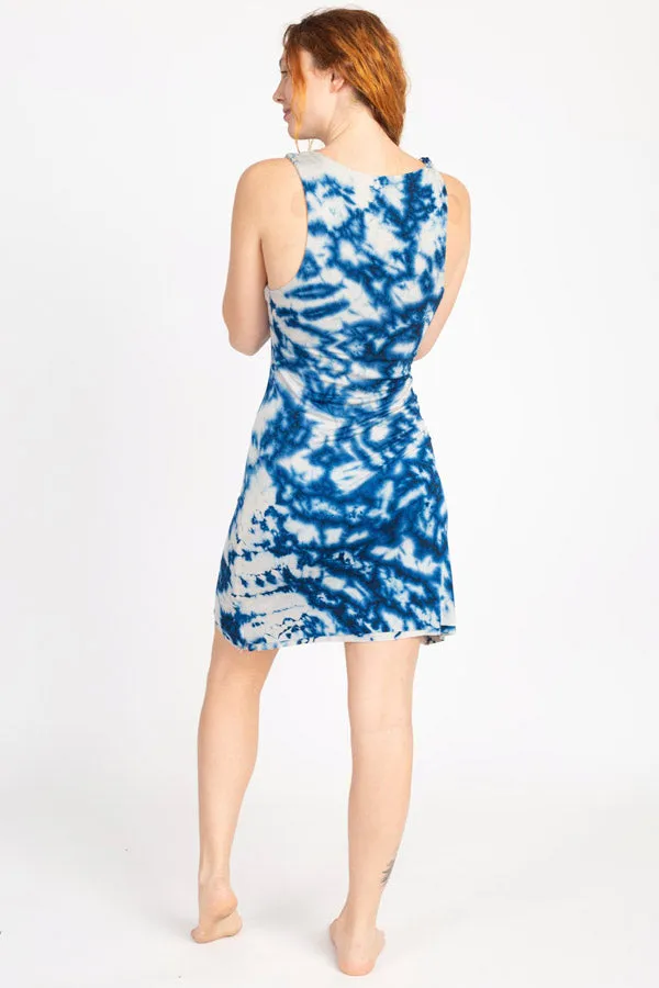 Tie-dyed Body Con Mini Dress