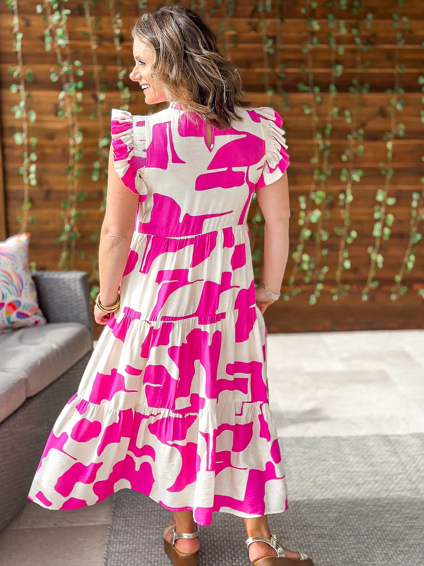 Tiered Illusions Maxi Dress