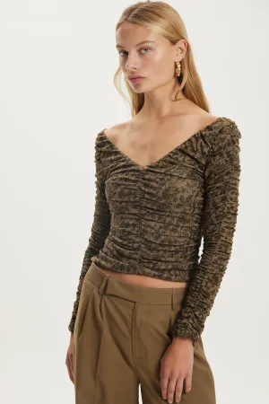 TIME AGAIN GATHERED TOP | FLORAL