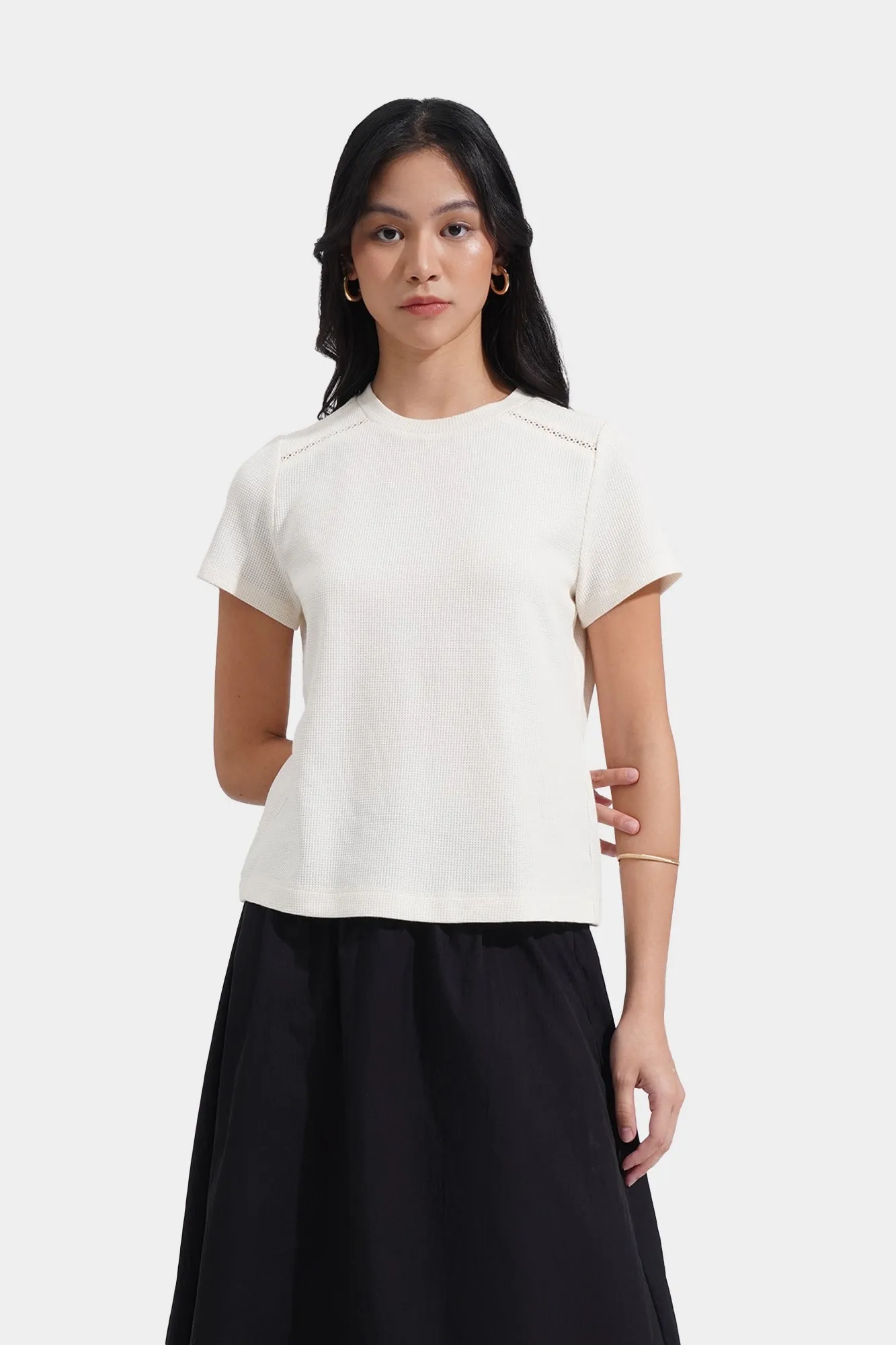 Top with Crochet Details