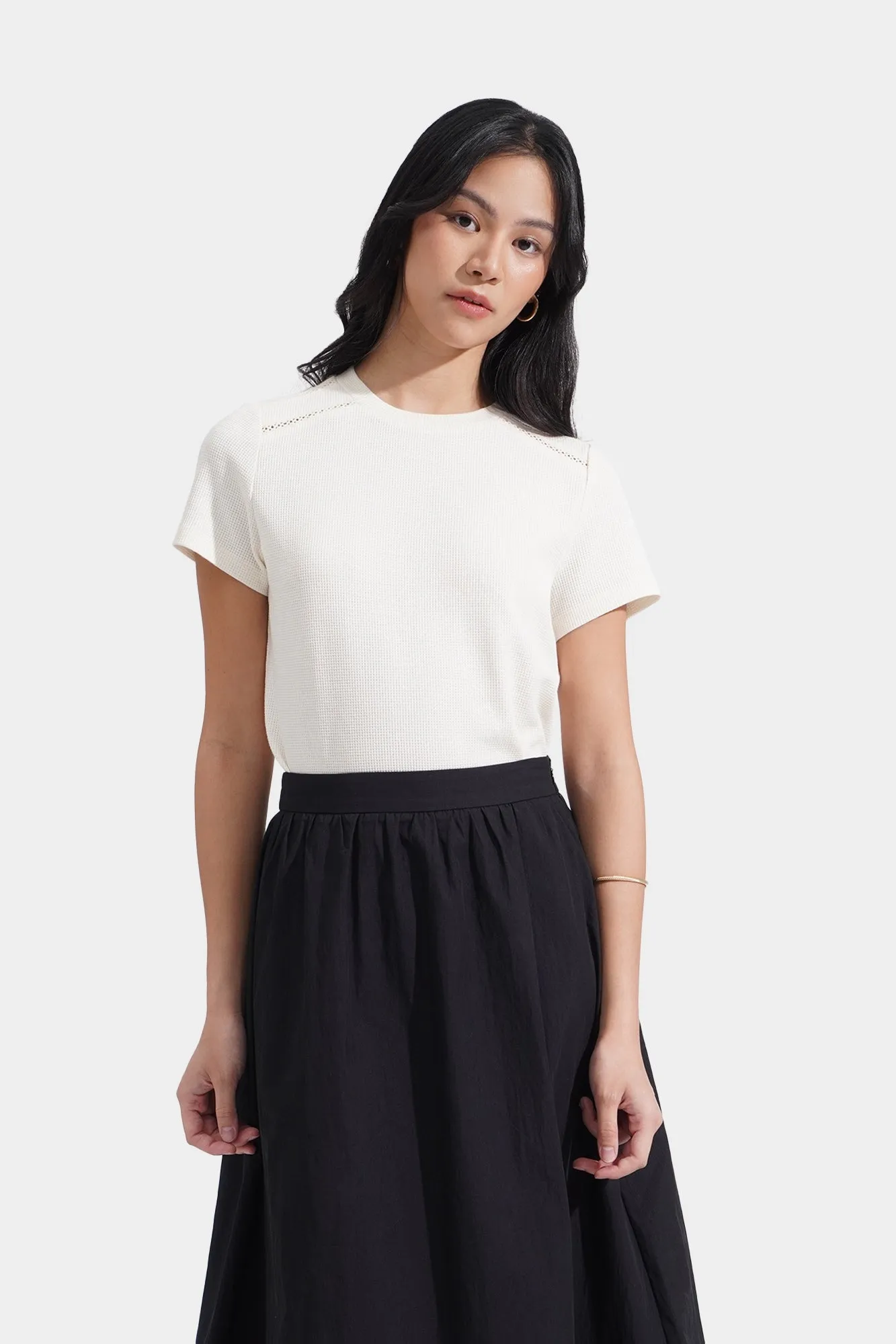 Top with Crochet Details