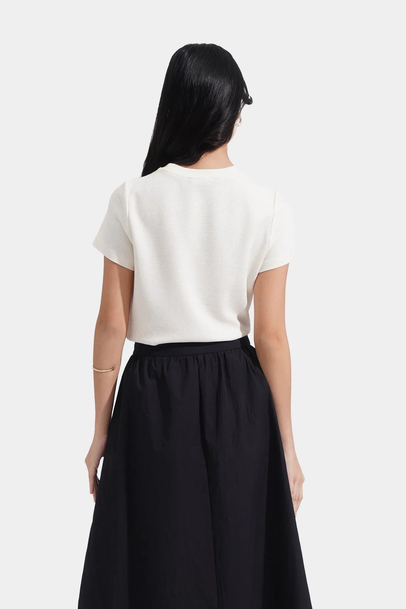 Top with Crochet Details