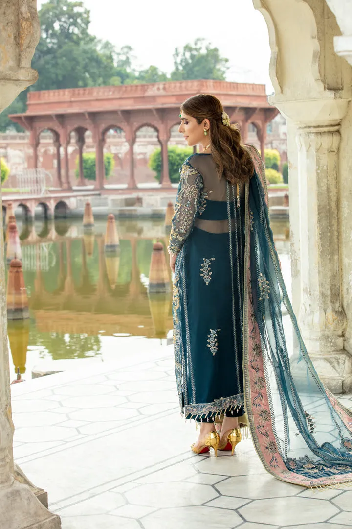 Traditional Sea Green Pakistani Salwar Kameez Dupatta Salwar Suit