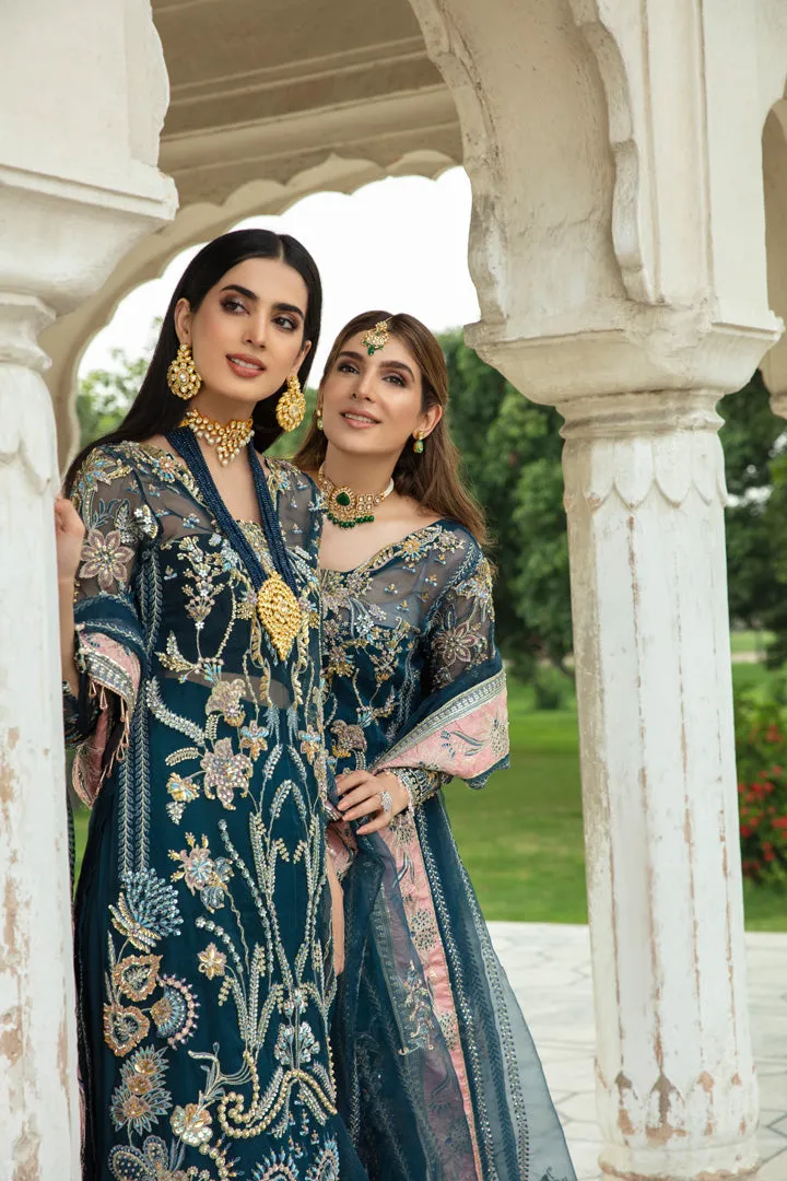Traditional Sea Green Pakistani Salwar Kameez Dupatta Salwar Suit