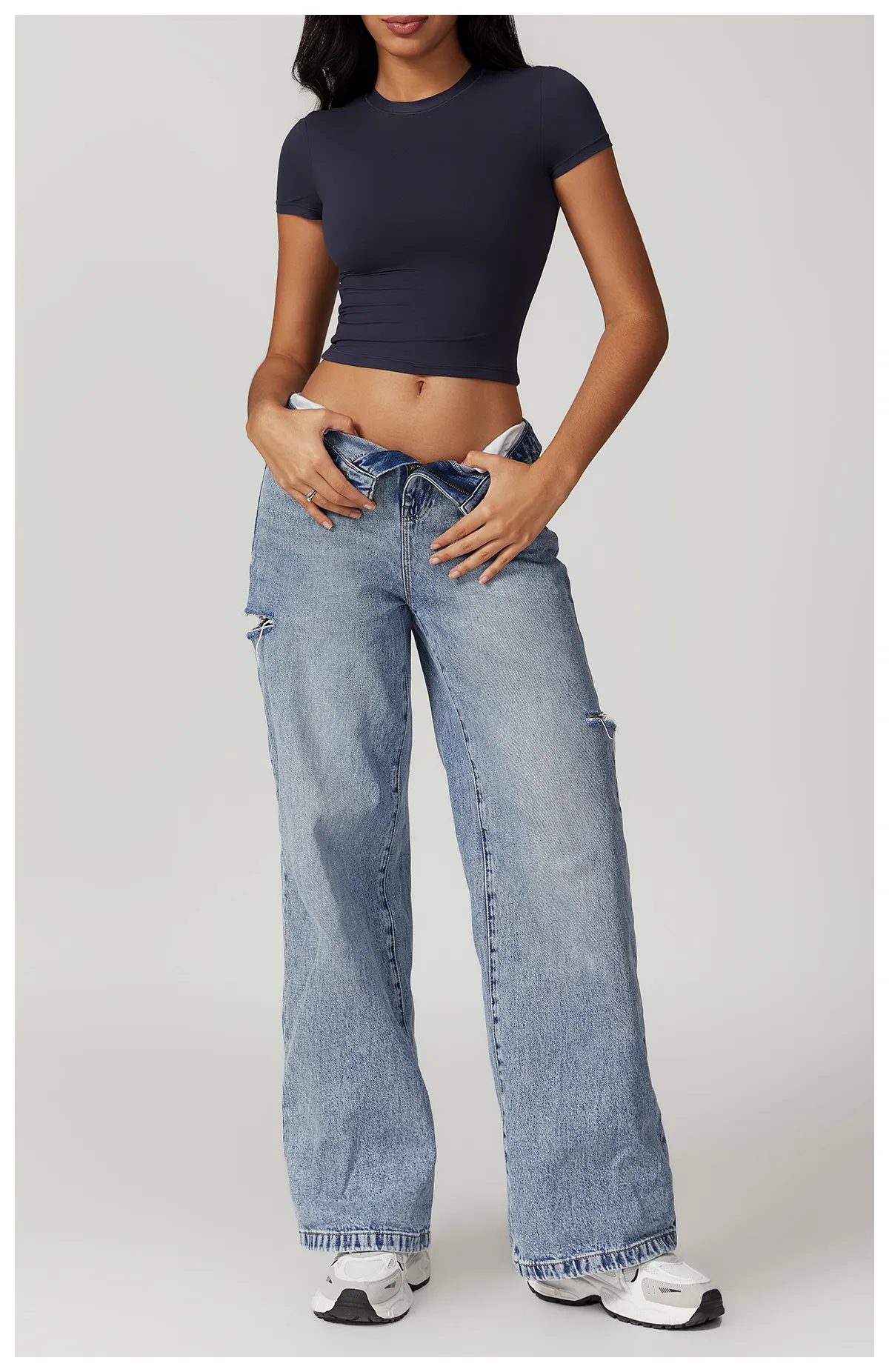 Trendy Ease Women's Cropped T-Shirt