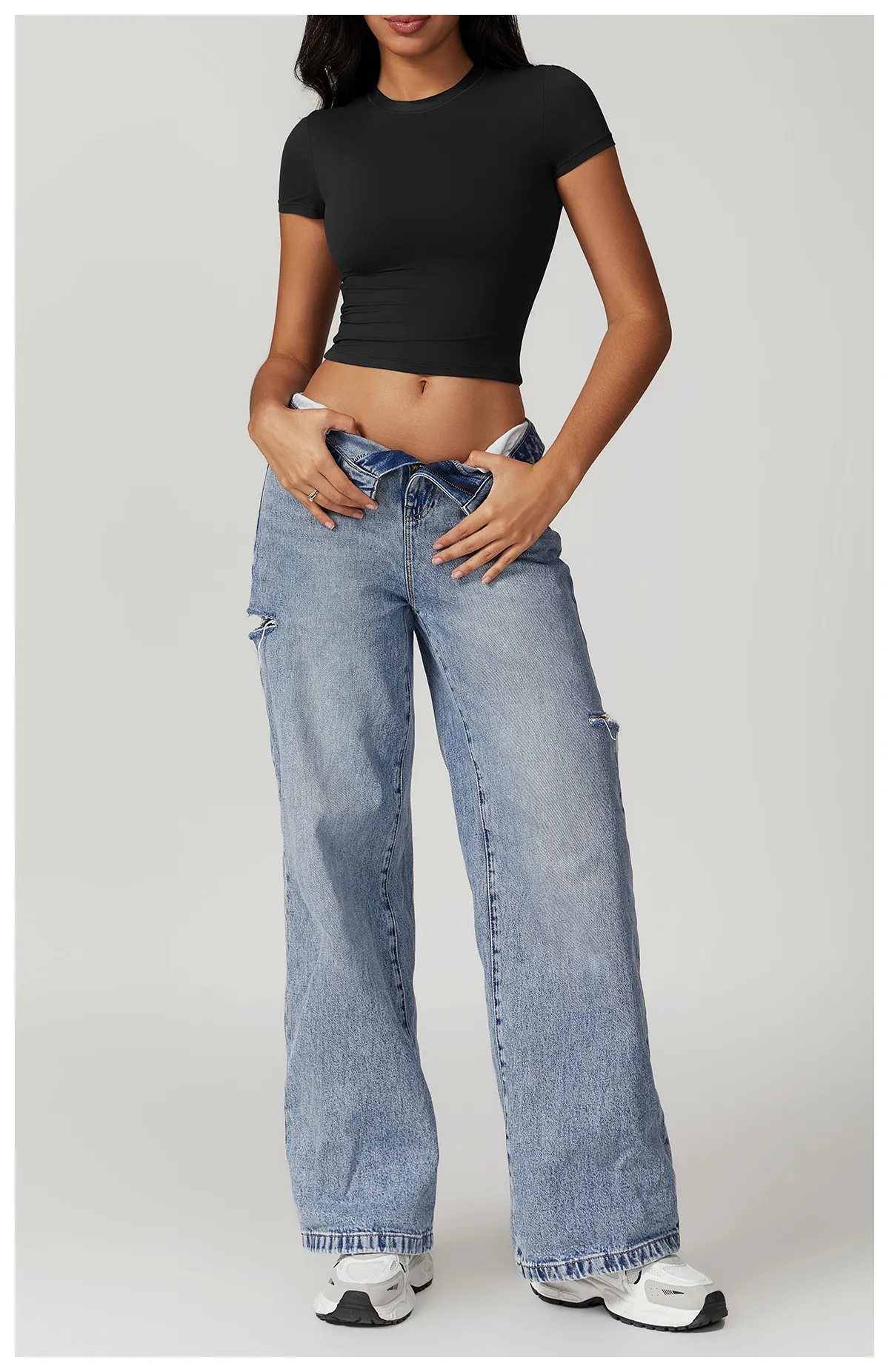 Trendy Ease Women's Cropped T-Shirt