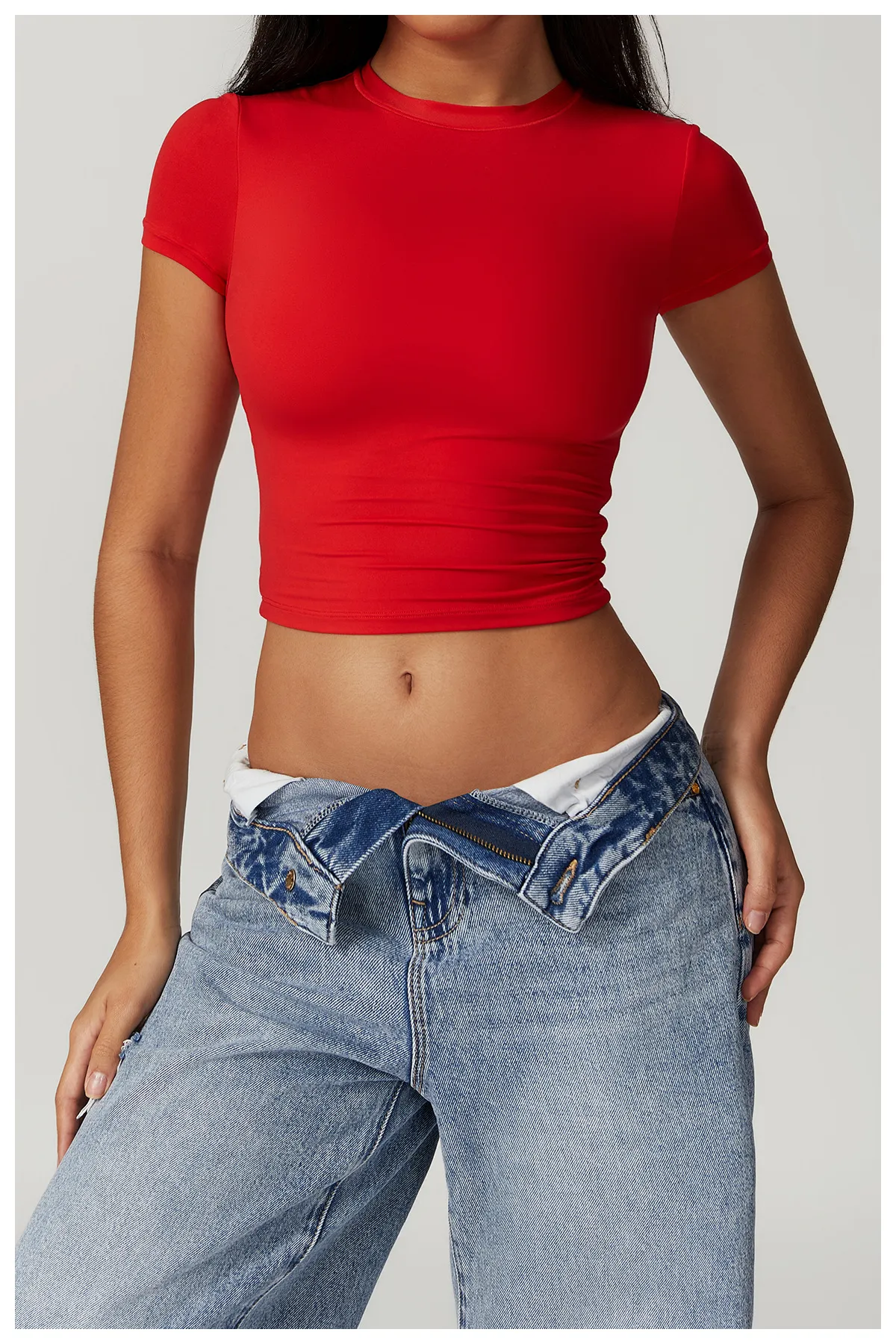 Trendy Ease Women's Cropped T-Shirt
