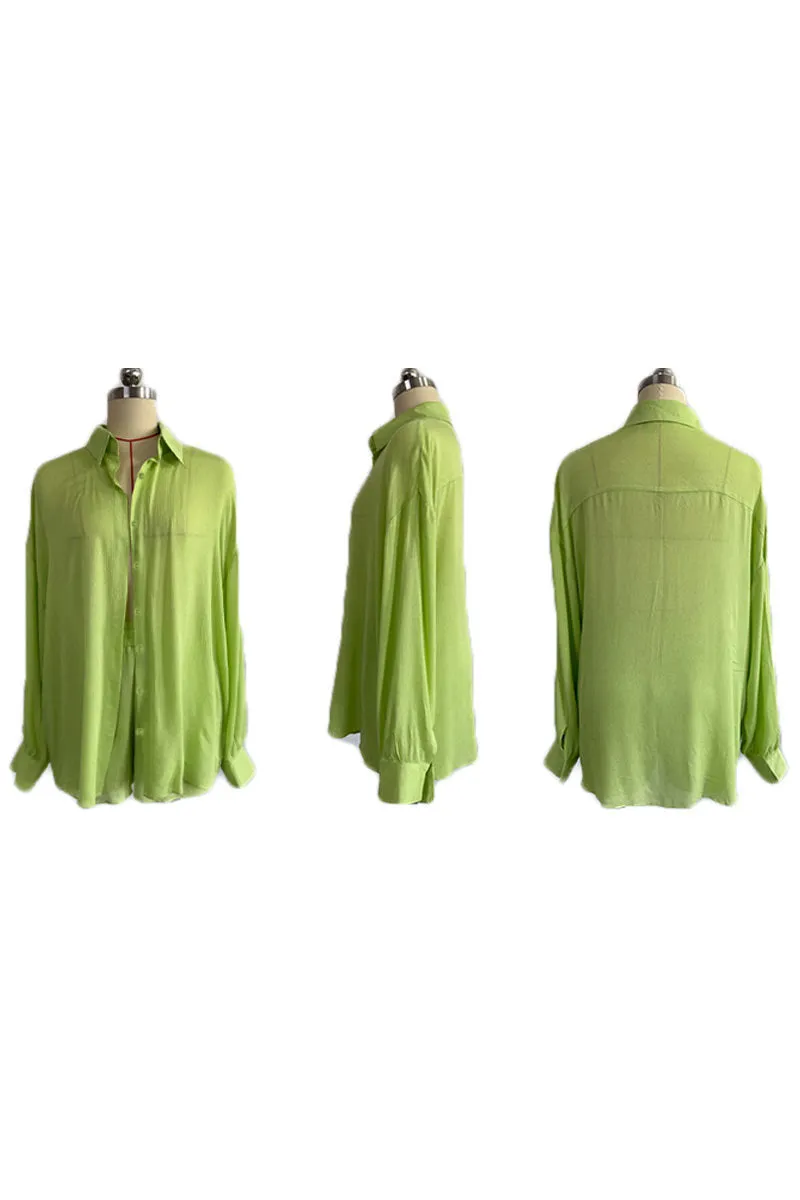 UF0452 Blouse Shirt and Shorts Set