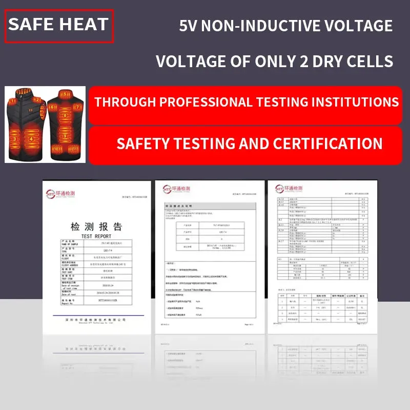 Unisex Heated Vest