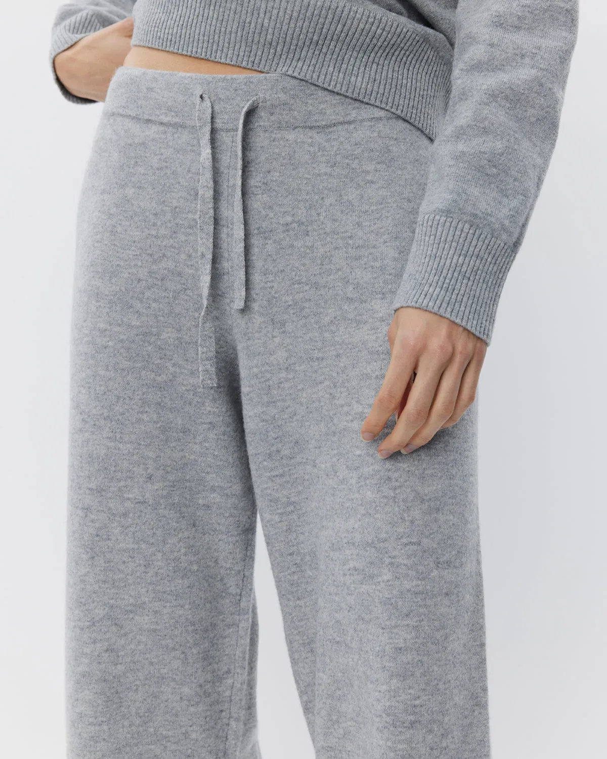VELOSW TROUSERS - Grey melange