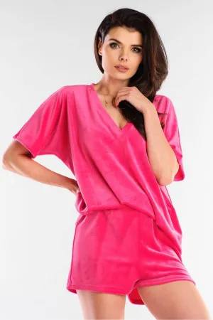 Velour Loose-Fit Comfort Shorts