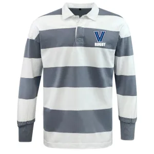 Villanova Rugby Classic Long Sleeve Hooped Rugby Jersey