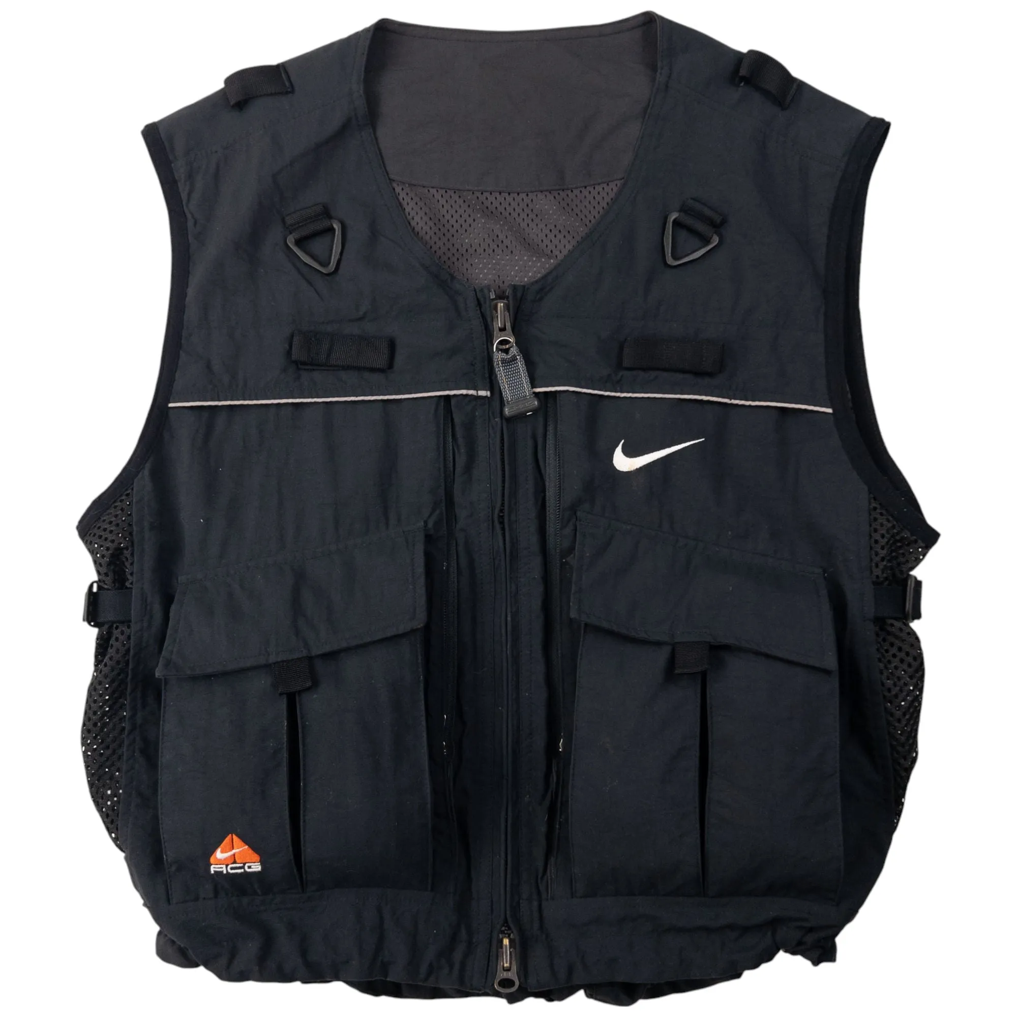 Vintage Nike ACG Cargo Vest Gilet Size S