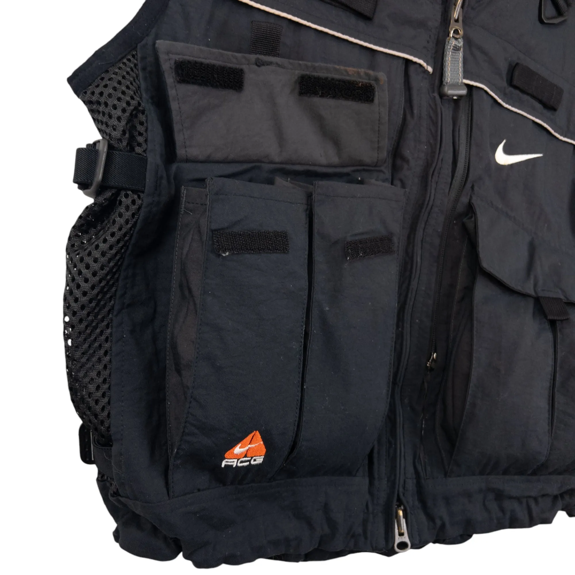 Vintage Nike ACG Cargo Vest Gilet Size S