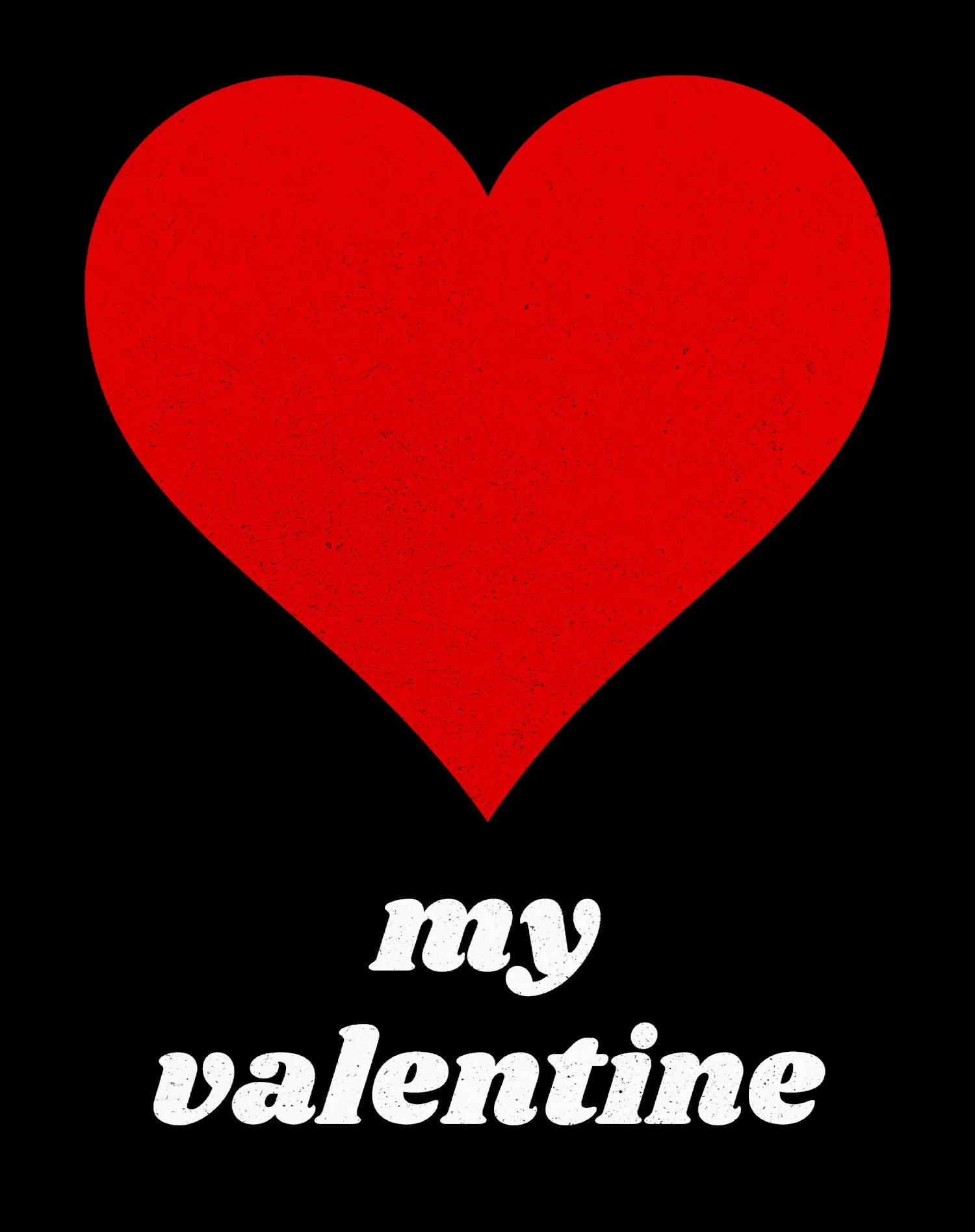 Vintage Valentine My Valentine Women's T-shirt
