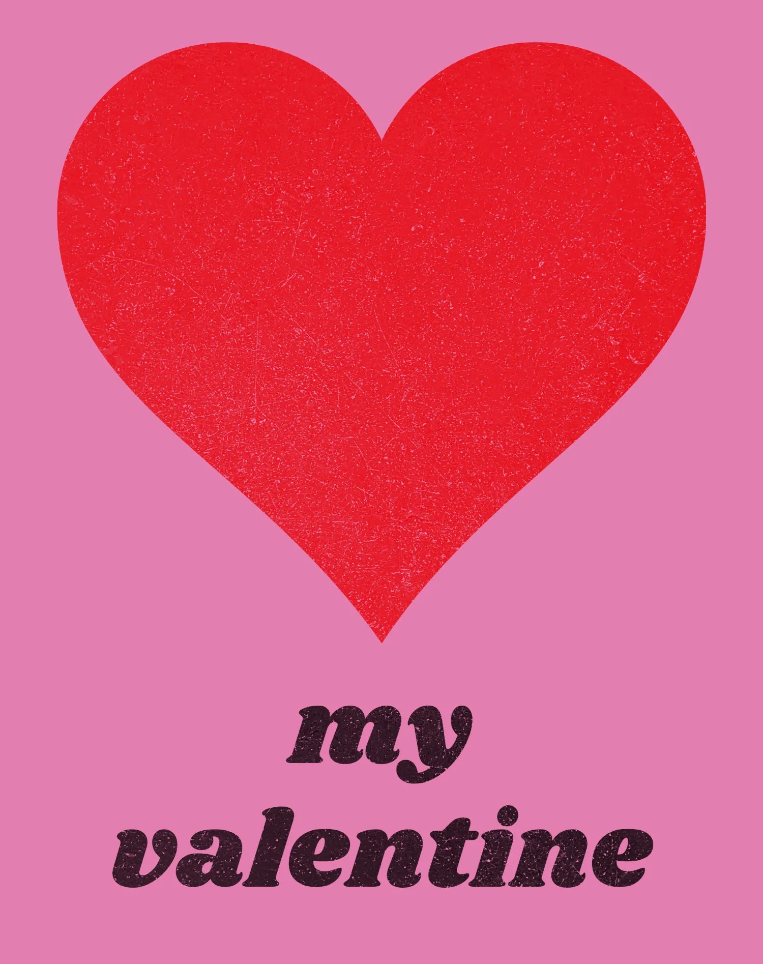 Vintage Valentine My Valentine Women's T-shirt