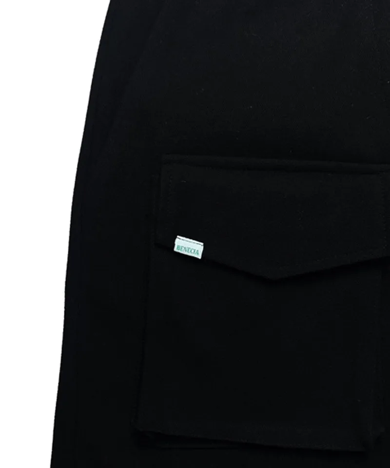[Warehouse Sale] BENECIA 12 Brushed Pocket Shorts 11/8 - Black