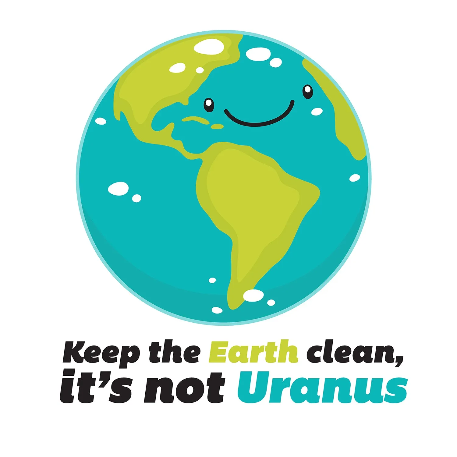 Weird Science Keep The Earth Clean It's Not Uranus Official Women's Long Tank Dress (White)