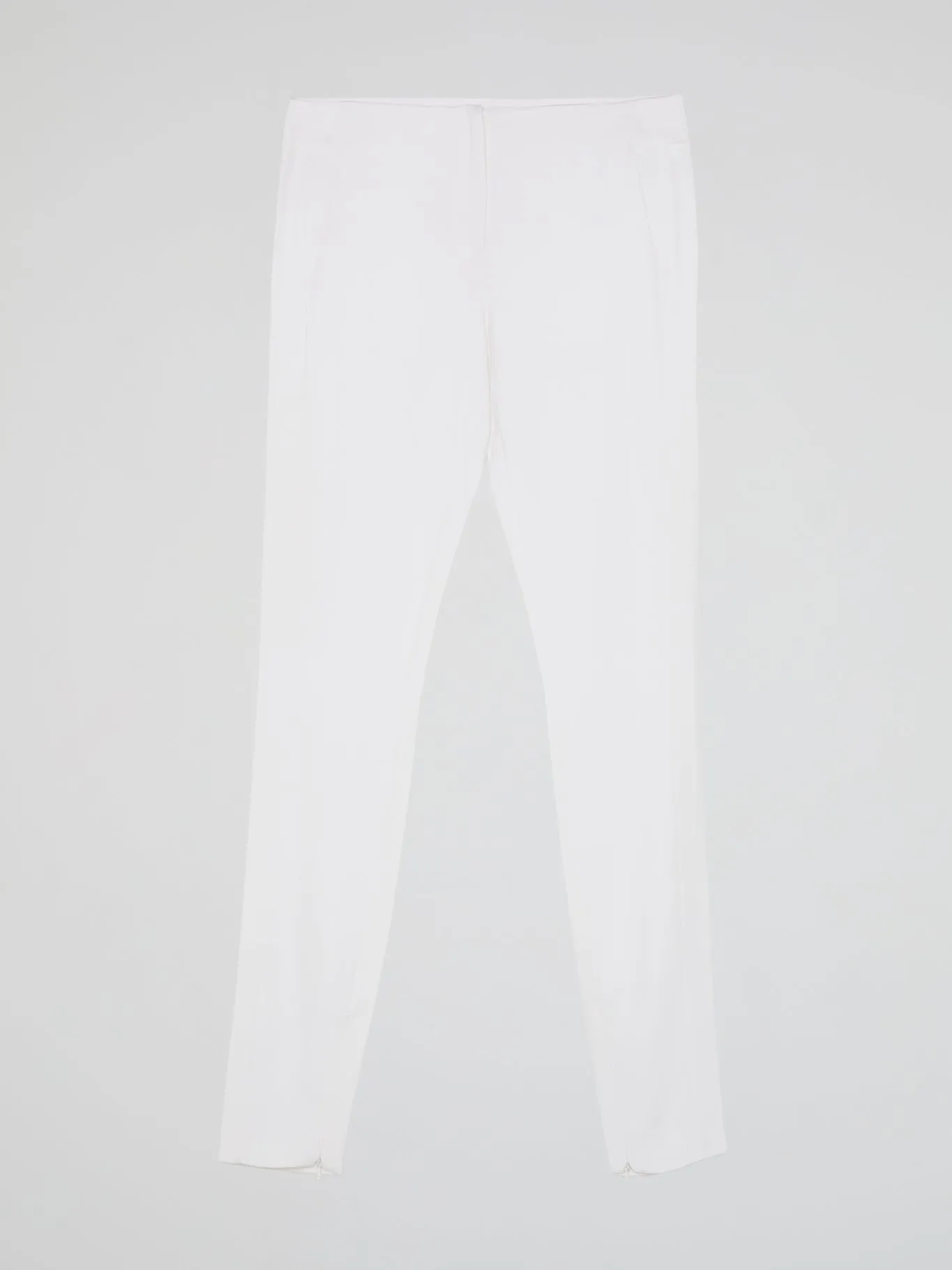 White Skinny Leg Trousers