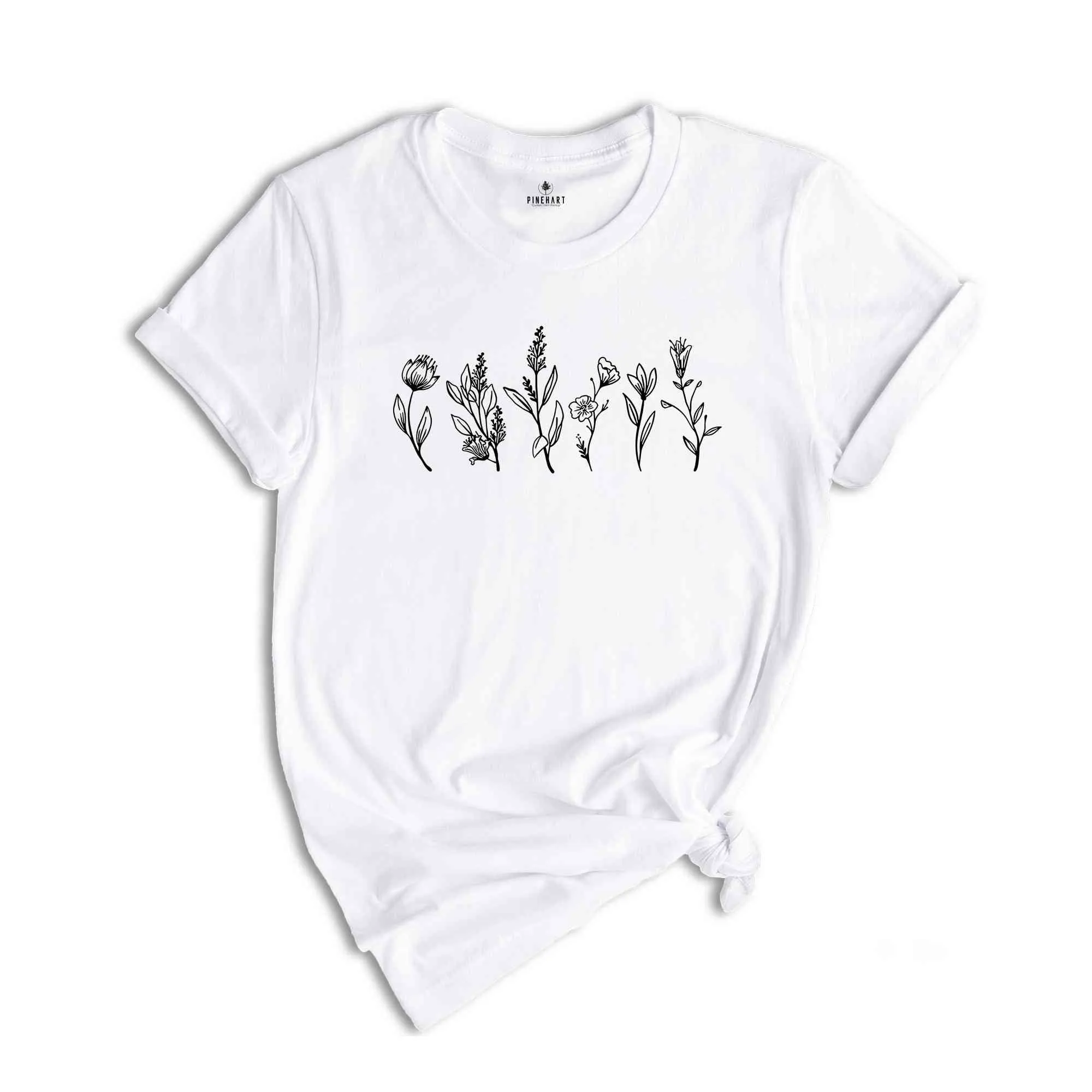 Wild Flowers Shirt, Stay Wild T-Shirt, Stay Wild Sweatshirt, Cute Wild Tee, Flowers Shirt, Plant Lover Shirt, Plants T-shirt