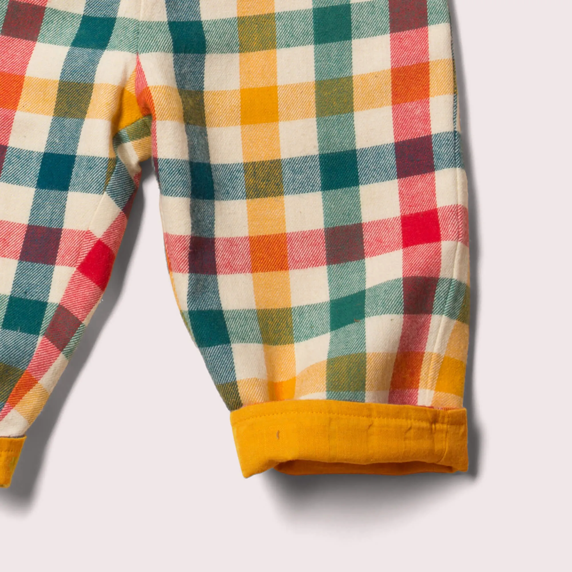 Winter Check After Day Reversible Trousers